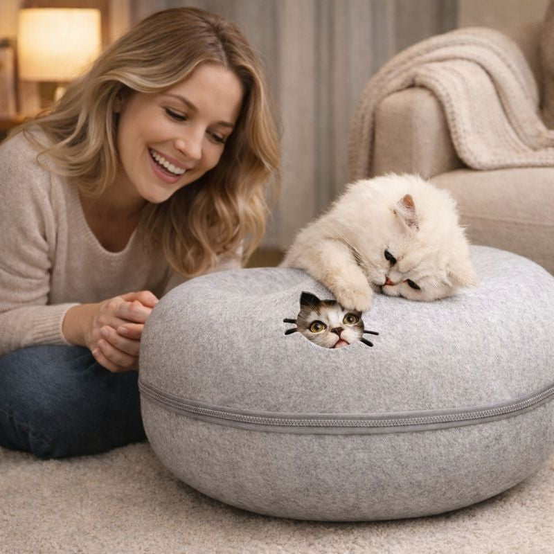 Cat Tunnel Bed