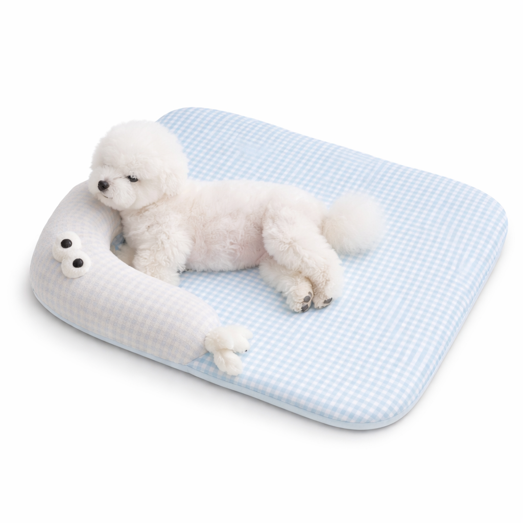 Luxury Silk Padded Cooling Mat for Dogs & Cats