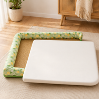 Cooling Pet Bed Mat with Bolster