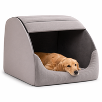 Hooded Dog Bed Cave