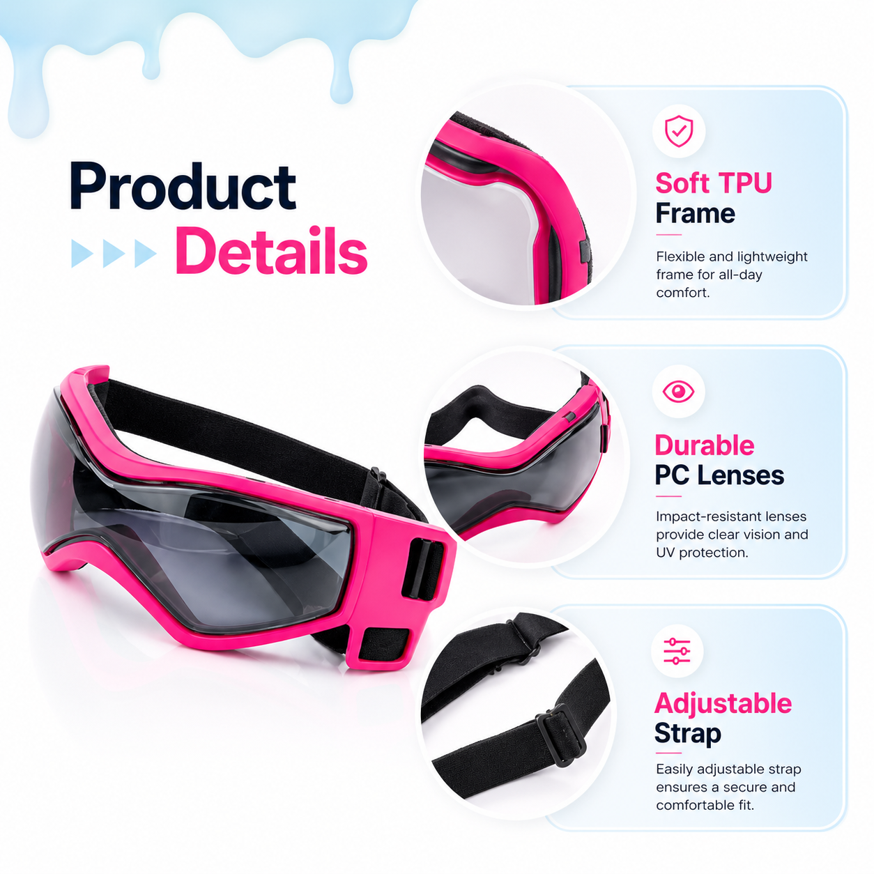 TFL Dog Helmet and Dog Goggles