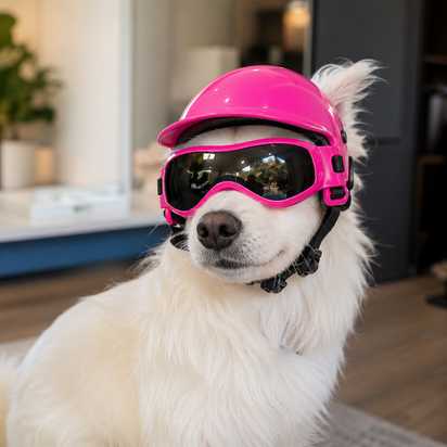 TFL Dog Helmet and Dog Goggles