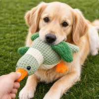 Durable Plush Goose Dog Toy