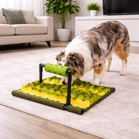 Dog Snuffle Mat - Interactive Feeding & Nose Work Puzzle Toy for Mental Stimulation