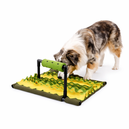 Dog Snuffle Mat - Interactive Feeding & Nose Work Puzzle Toy for Mental Stimulation