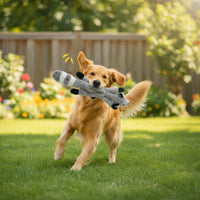 Plush Squeaky Dog Chew Crinkle Toy