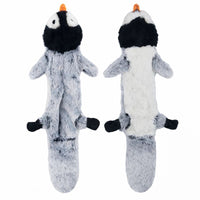 Plush Squeaky Dog Chew Crinkle Toy