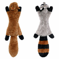 Plush Squeaky Dog Chew Crinkle Toy