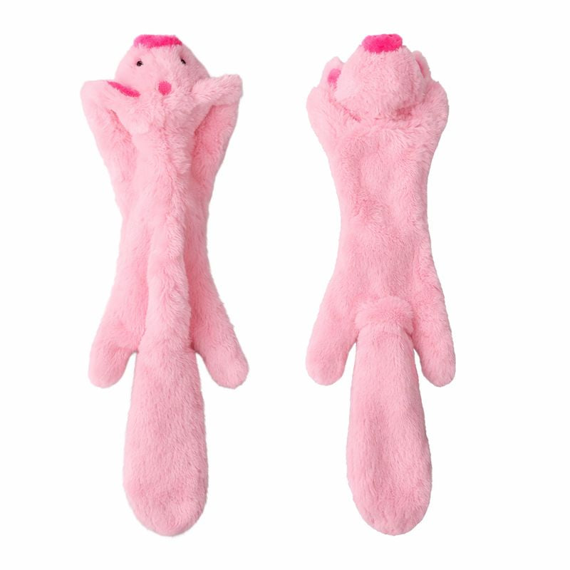 Plush Squeaky Dog Chew Crinkle Toy