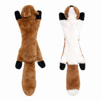 Plush Squeaky Dog Chew Crinkle Toy