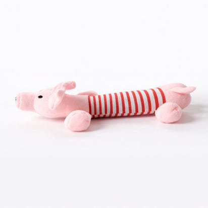 Plush Squeaky Dog Chew Crinkle Toy