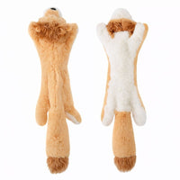 Plush Squeaky Dog Chew Crinkle Toy