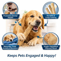 Dog Wooden Chew Stick Tooth Pressure Relief Toy