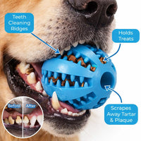 Dog Chewing Interactive Rubber Ball Toy