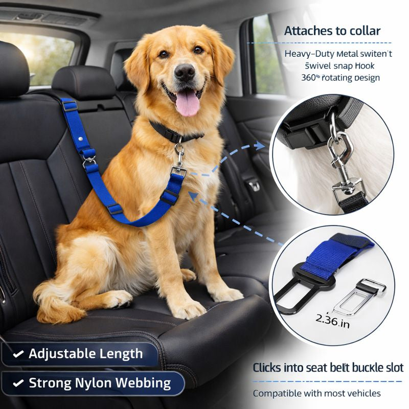 Adjustable Dog Car Seat Belt