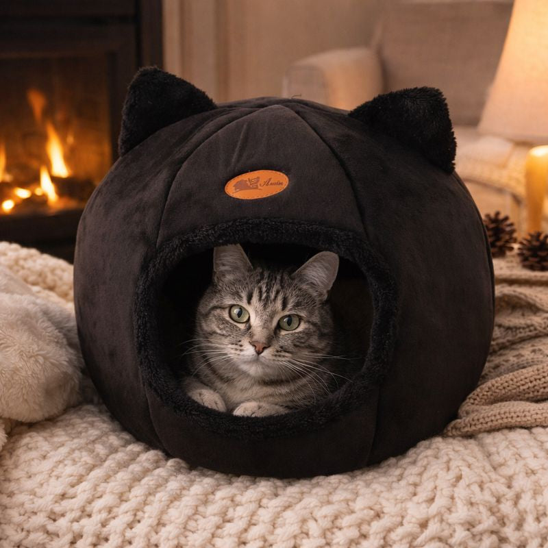 Cozy Cave Nest Cat Bed