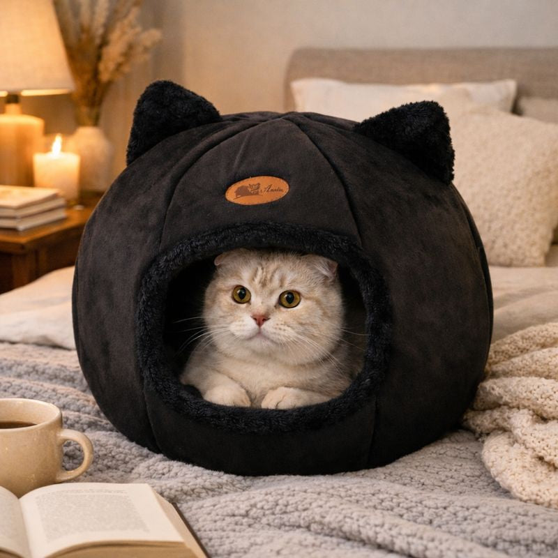 Cozy Cave Nest Cat Bed