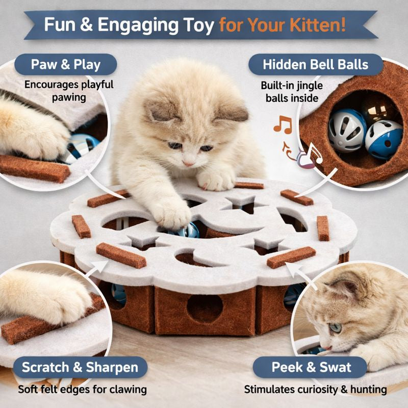 Cat Puzzle Toy Cat