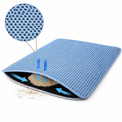 Cat Double Layer Waterproof Litter Mat