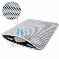 Cat Double Layer Waterproof Litter Mat