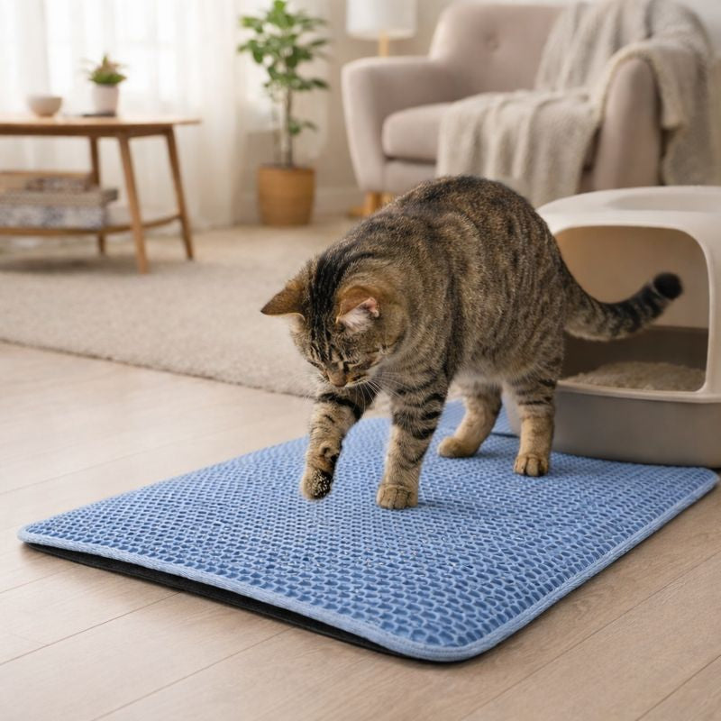 Cat Double Layer Waterproof Litter Mat