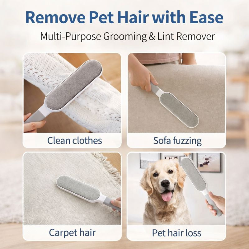 Double-Sided Pet Hair Remover