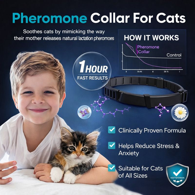 Cat & Dog Anxiety Relief Calming Collar