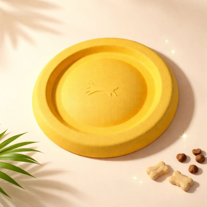 Dog Toy Bundle 4-Pack – Tough EVA Flying Disc, Ball & Tug Rope for Aggressive Chewers