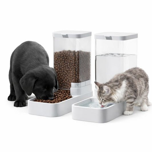 Automatic Pet Feeder and Water Dispenser