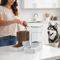 Automatic Pet Feeder and Water Dispenser