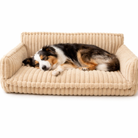 Large Washable Fluffy Orthopedic Soft Dog Pillow Sofa Bed