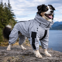 Reflective All-weather Waterproof Dog Rain Coat