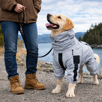 Reflective All-weather Waterproof Dog Rain Coat