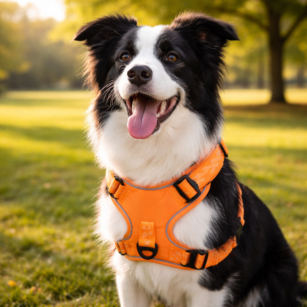 Reflective Adjustable Outdoor Dog Harness