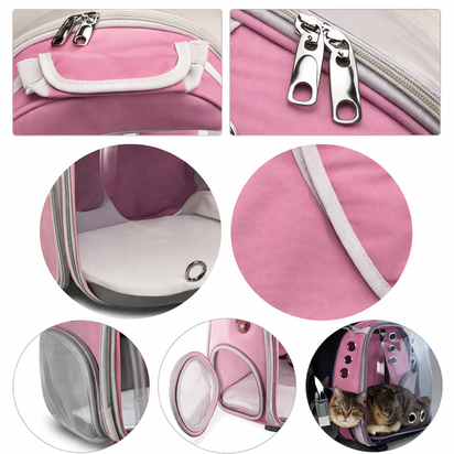 Breathable Cat Carrier Backpack – Airline Approved, Comfortable Travel Pet Carrier
