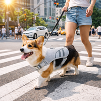 Dog Cooling Vest – Breathable Reflective Cooling Jacket for Summer Heat Protection