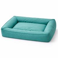 Orthopedic Dog Bed with Bolster - Waterproof Memory Foam Bed for Large Dogs