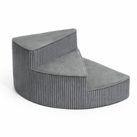 Orthopedic Dog Stairs for Couch - Non-Slip Foam Pet Steps