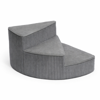 Orthopedic Dog Stairs for Couch - Non-Slip Foam Pet Steps