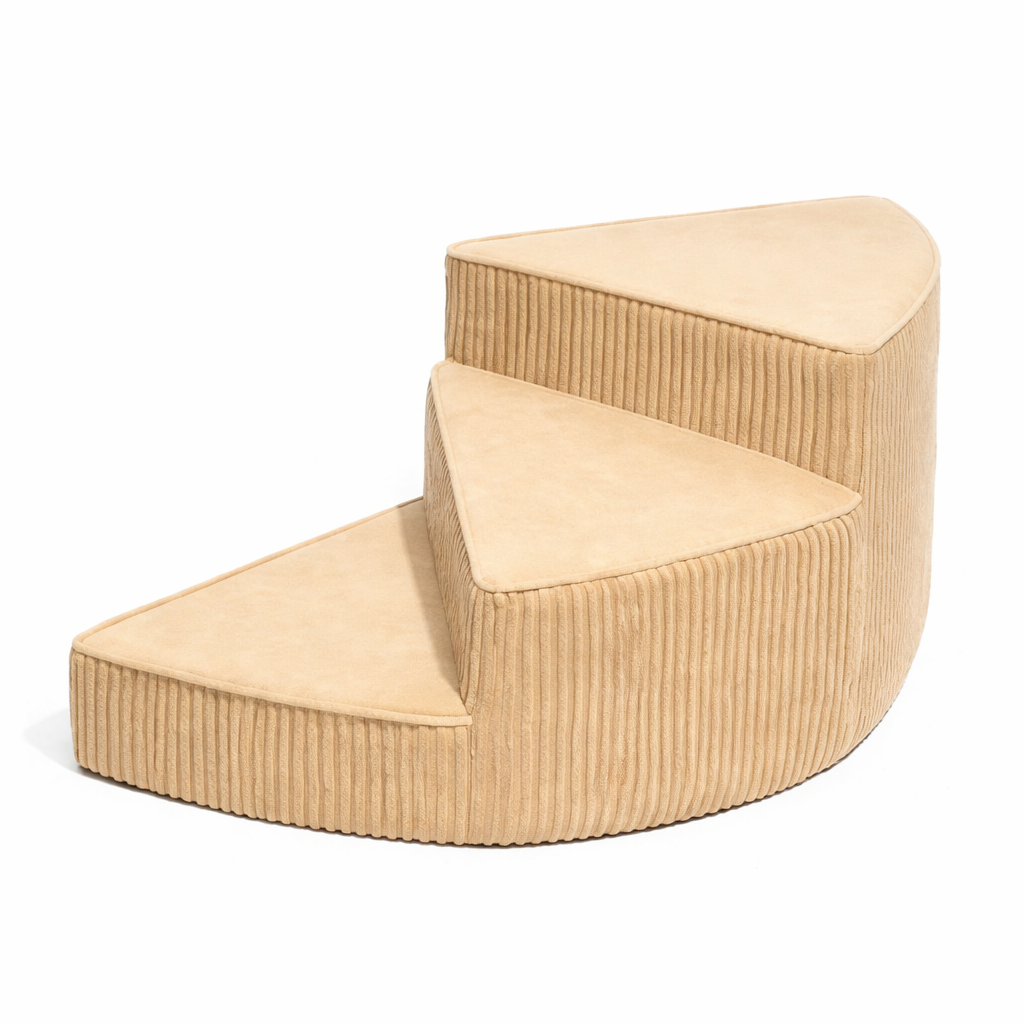 Orthopedic Dog Stairs for Couch - Non-Slip Foam Pet Steps