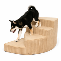 Orthopedic Dog Stairs for Couch - Non-Slip Foam Pet Steps