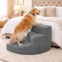 Orthopedic Dog Stairs for Couch - Non-Slip Foam Pet Steps