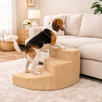 Orthopedic Dog Stairs for Couch - Non-Slip Foam Pet Steps