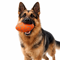 Dog Football Toy for Aggressive Chewers – Indestructible Floating Rugby Ball for Medium & Large Dogs