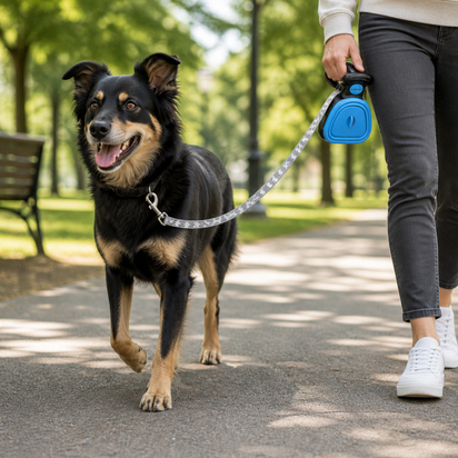 Foldable Dog Pooper Scooper with Waste Bags
