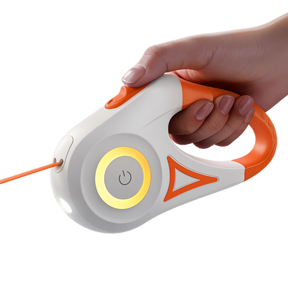 LED Retractable Dog Leash 5m