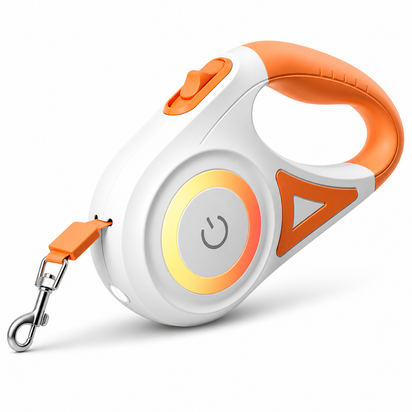 LED Retractable Dog Leash 5m