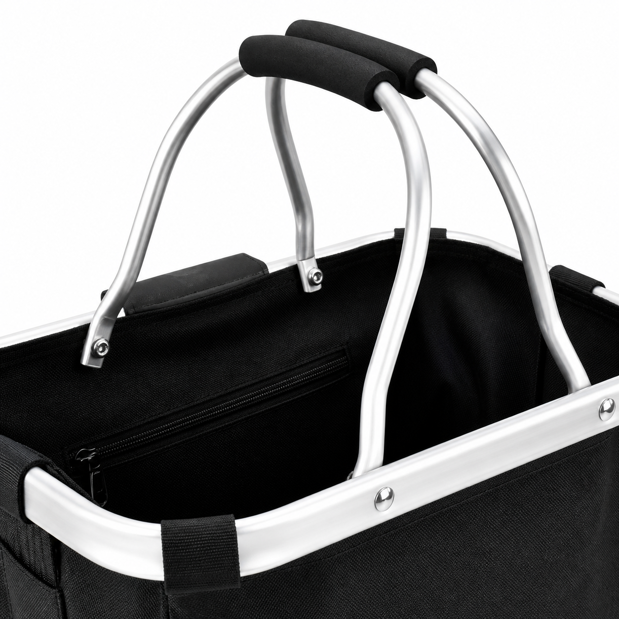 Foldable Dog Bike Basket Carrier for Small Cats and Dogs
