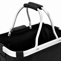 Foldable Dog Bike Basket Carrier for Small Cats and Dogs