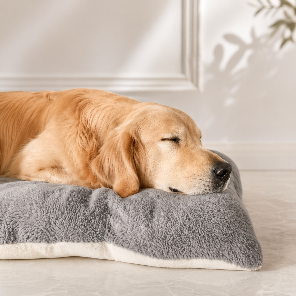 Plush Dog Bed Mat
